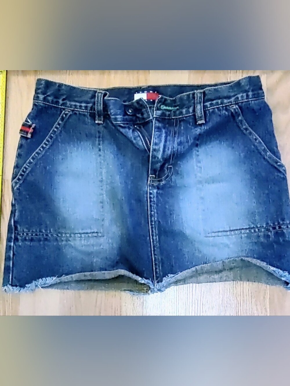 Denim Cutoff Women’s Shorts - Blue Tommy Hilfiger Womens Jean Skirt Size 5
